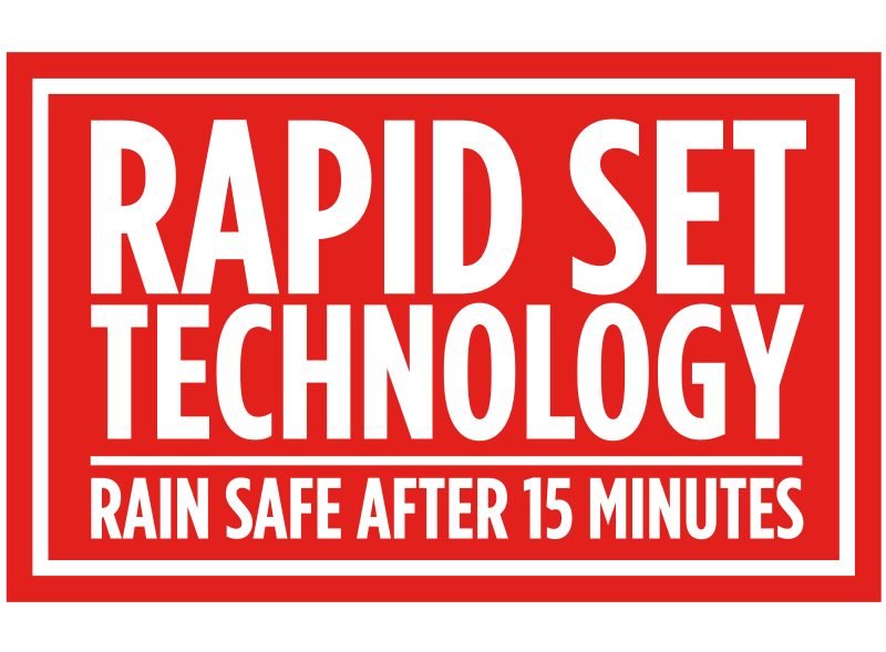 Alliance Gators rapid set technology allows our polymeric sands to become rain safe after only 15 minutes.