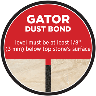 Joint up to 6 In Your Choice Alliance Gator Polymeric Stone Dust 50 lb Bag 